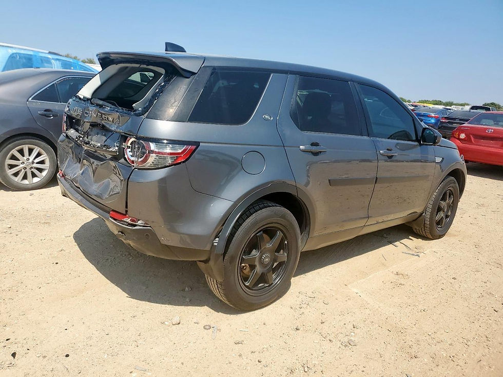 Прев'ю: Пошкоджений 2016 LAND ROVER DISCOVERY SPORT HSE сірого кольору