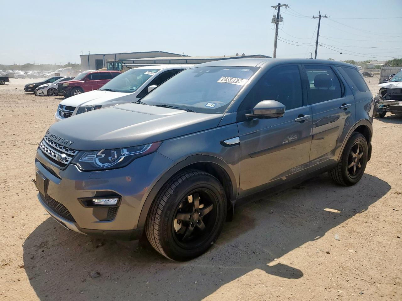 Кросовер LAND ROVER DISCOVERY SPORT на майданчику аукціону