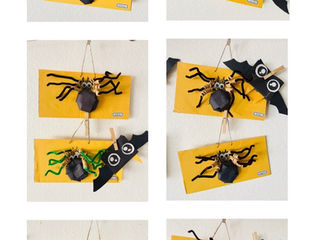 Preschool Halloween Spider Craft