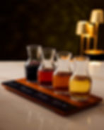 Multi[ple wines offered at meama restaurant in NYC