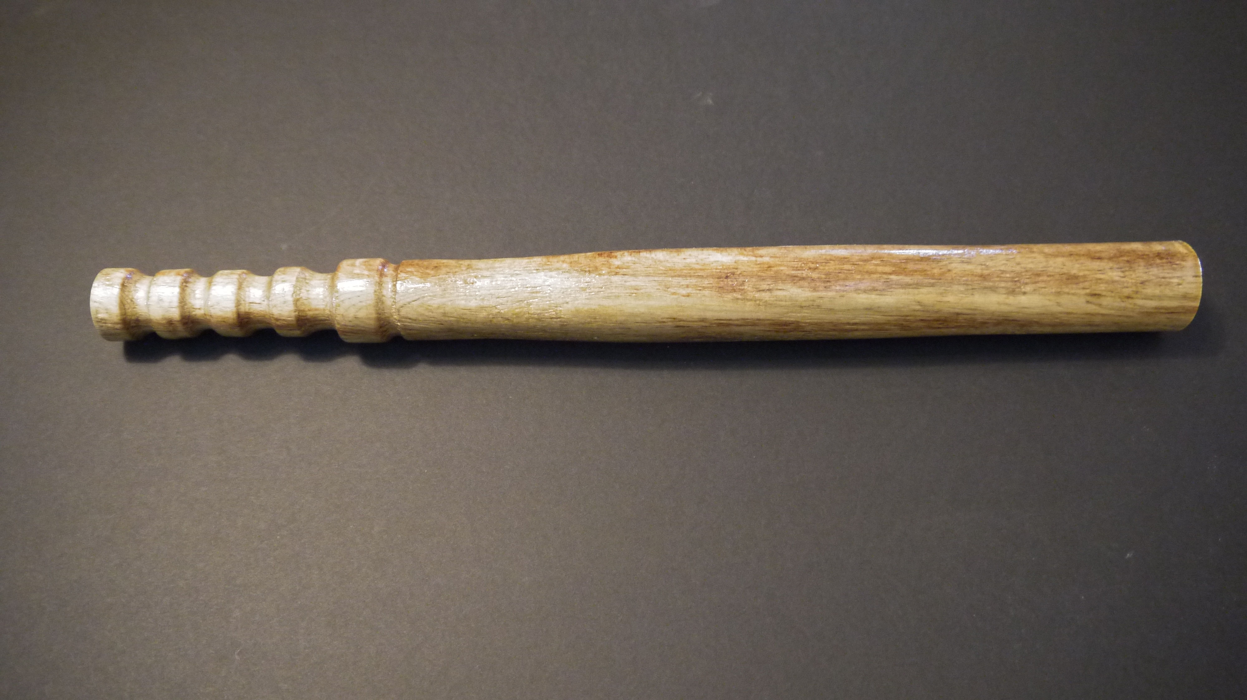 22 in Tire Thumper, Beetle kill Pine Wood w/Polyurethane Finish
