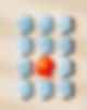 Colored blue an dorange plastic faces | IFS Therapy at Boundless New York cna change your life | Begin therapy today