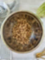 make the pecan streusel for the cake