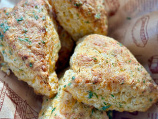 Sourdough Cheddar Bay Scones (Red Lobster Dupe)