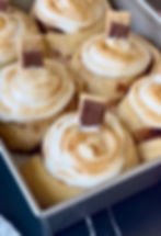 Jumbo Sourdough S'mores Cinnamon Rolls