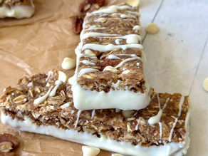 Sourdough Almond Maple Pecan Protein Bars