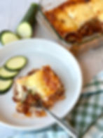 Mom's Zucchini Lasagna (not watery!)