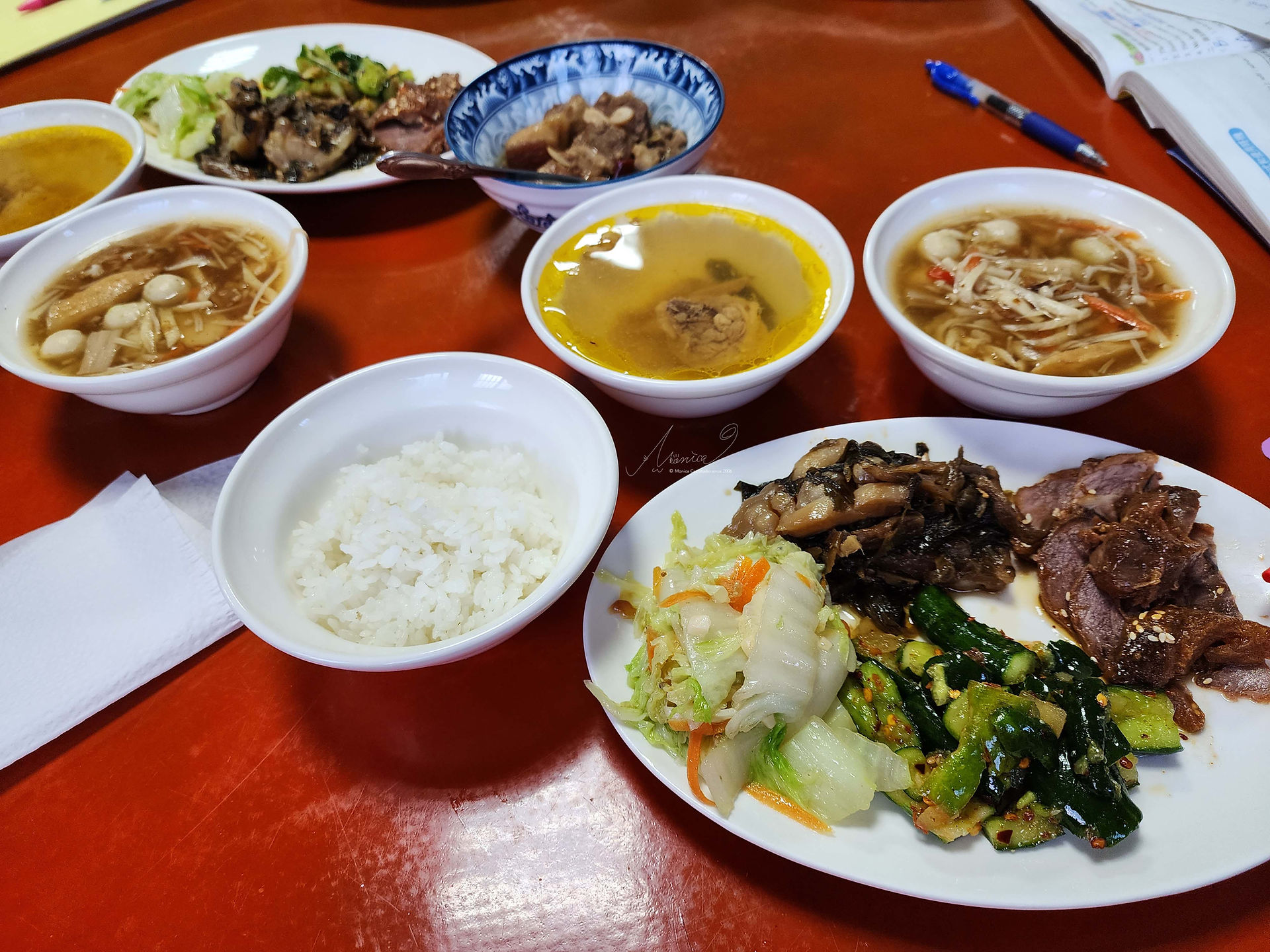 跟環清宮訂的晚餐