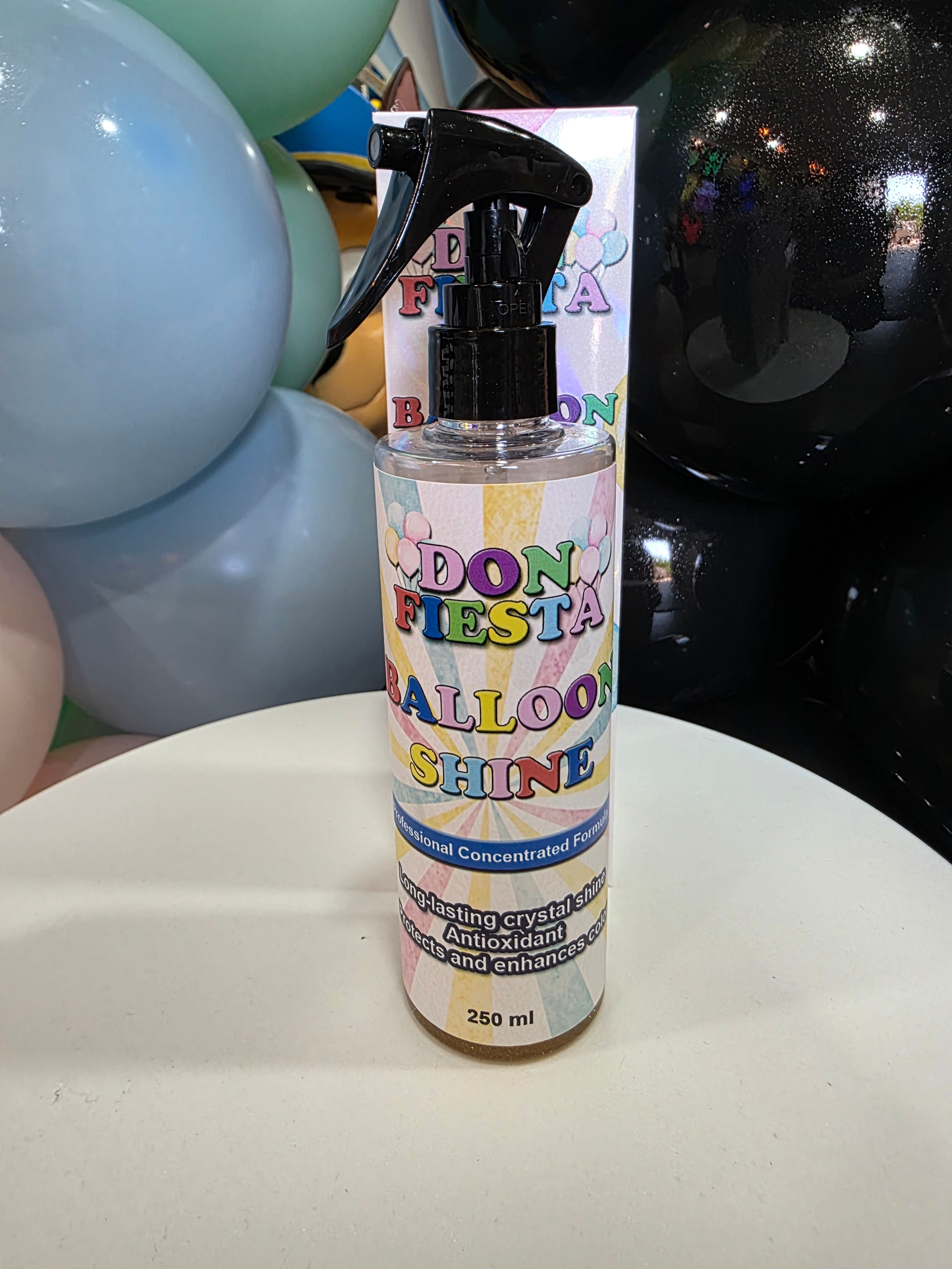 Abrillantador de globos 250 ml Oro