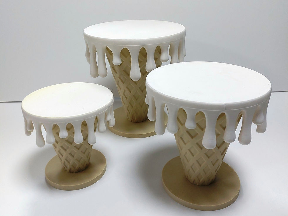 Miniatura: Confezione da 3 vaschette per gelato m1