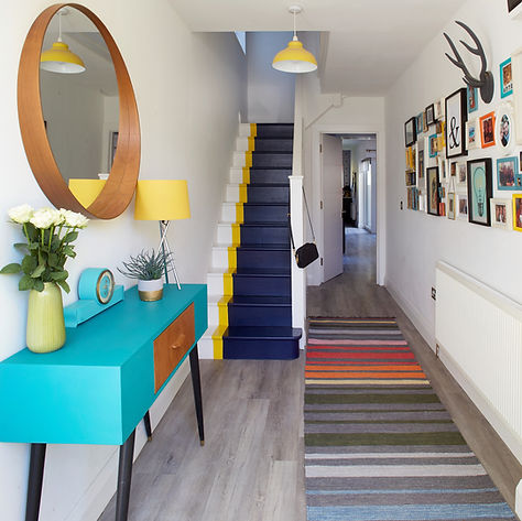 Colourful Hallway