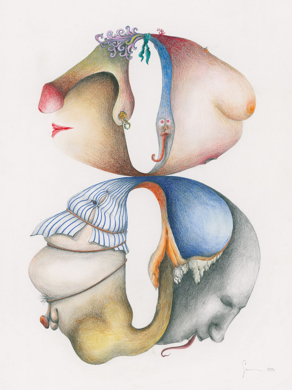 Erotic Numbers - Number Eight | Pastel