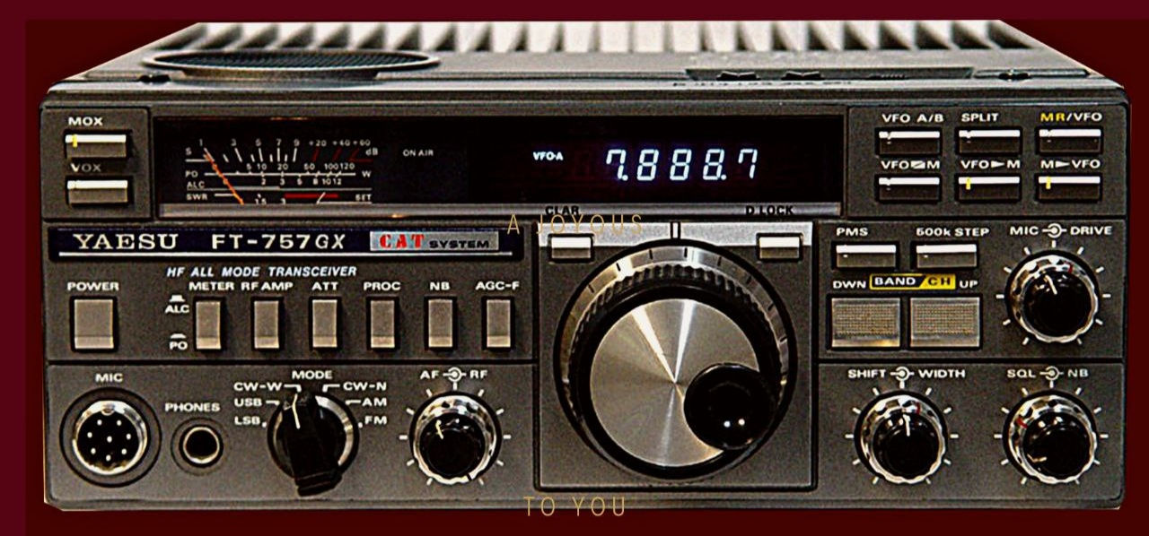 FT-757GX HF transceiver