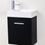 Thumbnail: BLISS 18″ BLACK WALL MOUNT MODERN BATHROOM VANITY