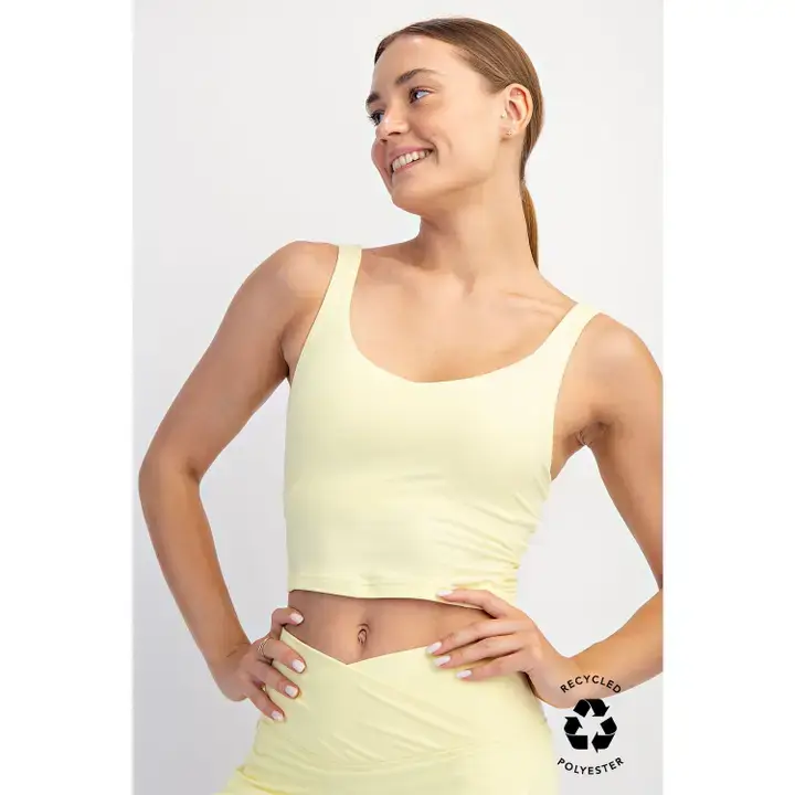 V Neck Yoga Top