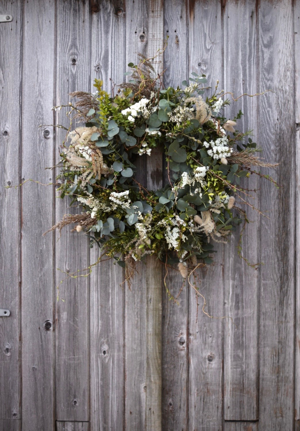 White Spring Wreath