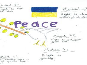 Rights Respecting School, protecting children affected by war