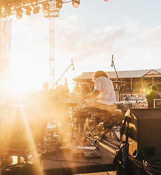 Durante el día del concierto en la azote