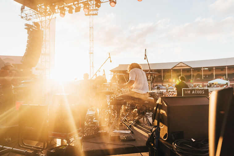 Daytime Rooftop-Konzert