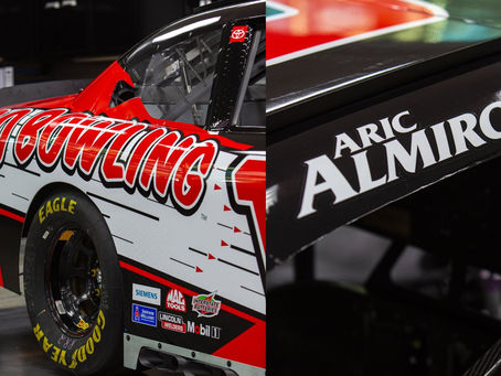 Go Bowling Teaming Up with Aric Almirola and Joe Gibbs Racing