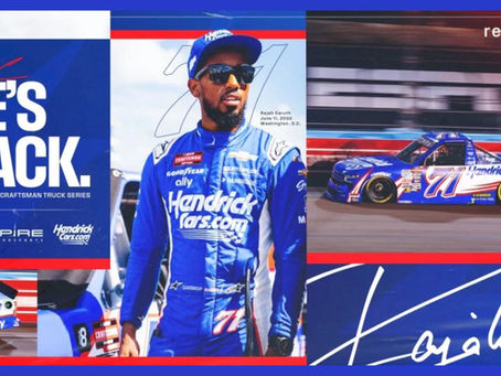 Rajah Caruth Returns to Spire Motorsports’ No. 71 Chevrolet Silverado for 2025