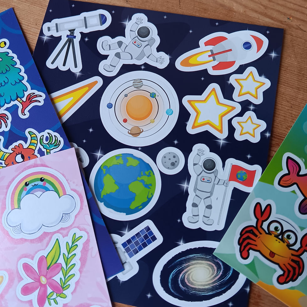 Thumbnail: Sticker Sheet - lots of themes to choose 