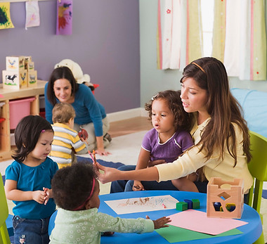 Activité en classe préscolaire