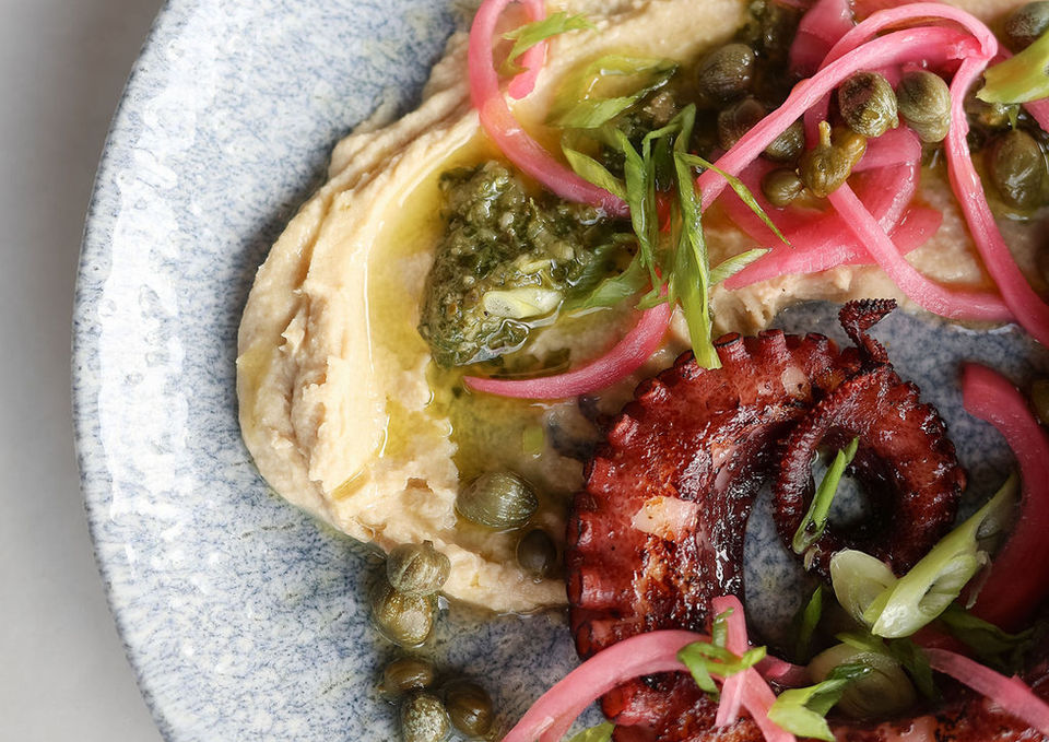 Grilled octopus 