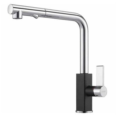 Franke Maris Kitchen Mixer, Pull Out, Onyx