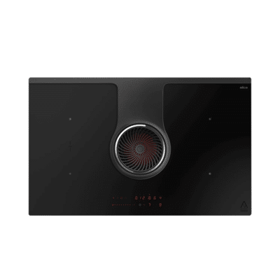 Elica NikolaTesla One Raw Aspiration Hob, 83CM, EVO Collection, Matt Black