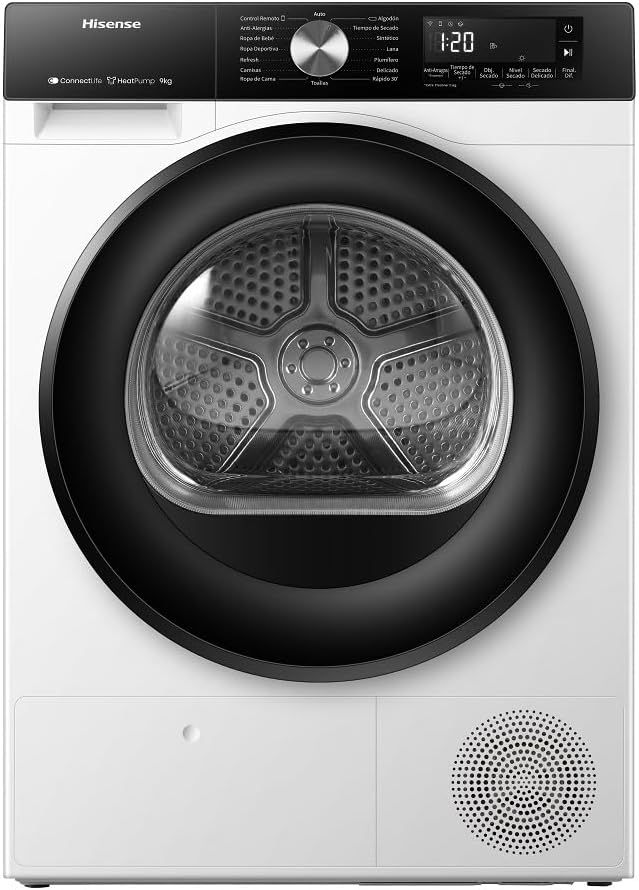 Hisense DH3S902BW3 Heat Pump Tumble Dryer 9Kg Class C