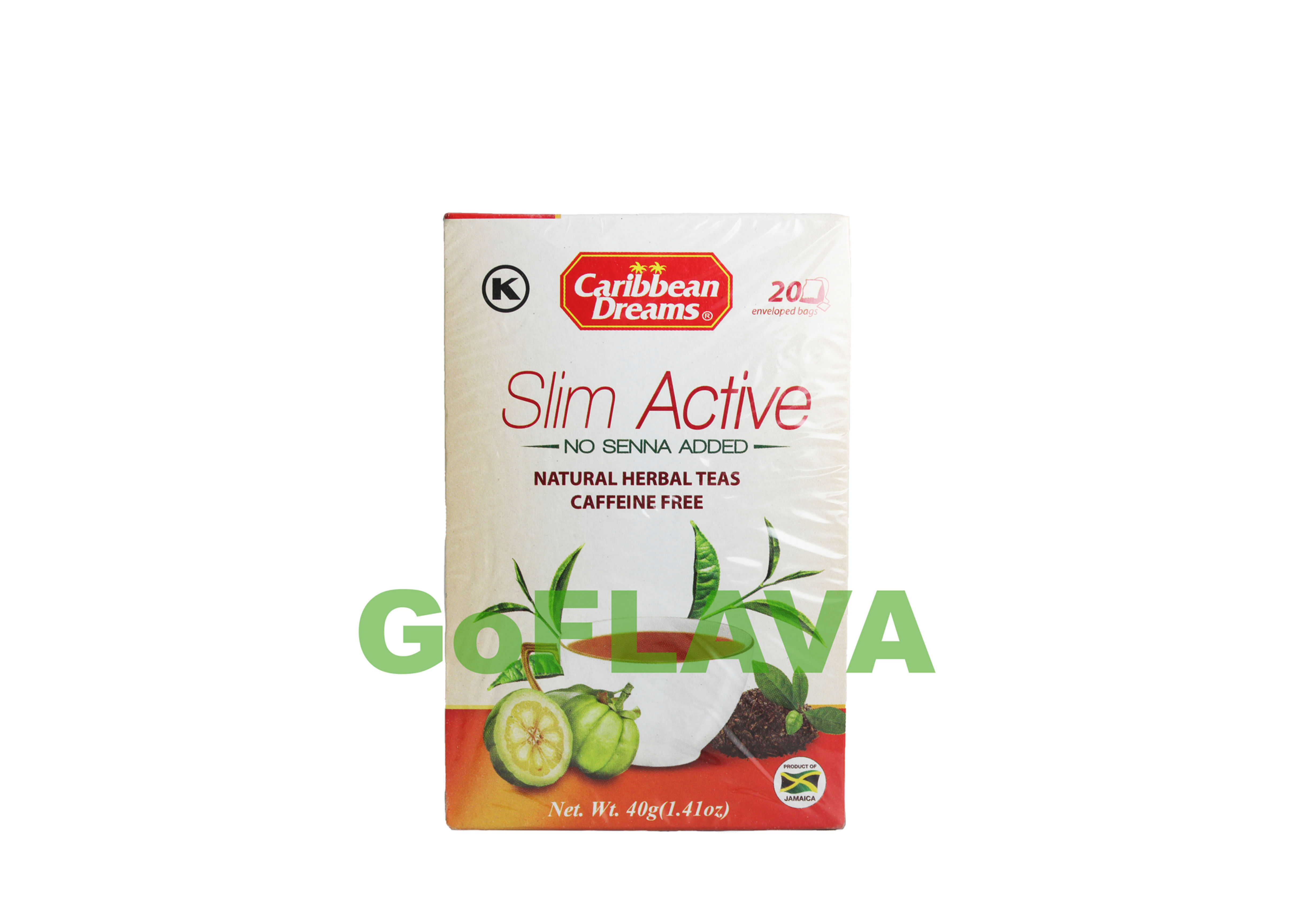Caribbean Dreams Slim Active Herbal Tea 40g