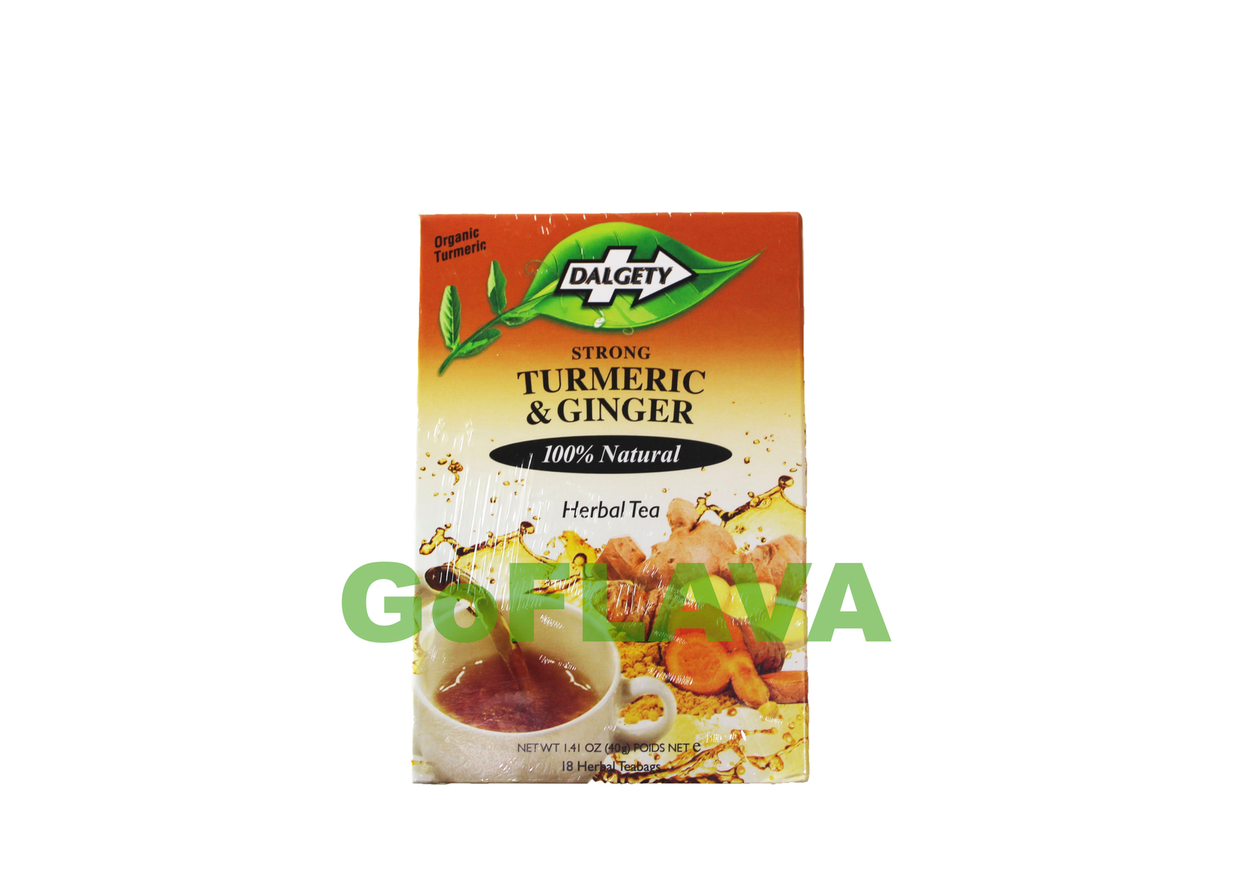 Dalgety Turmeric & Ginger Herbal Tea 40g