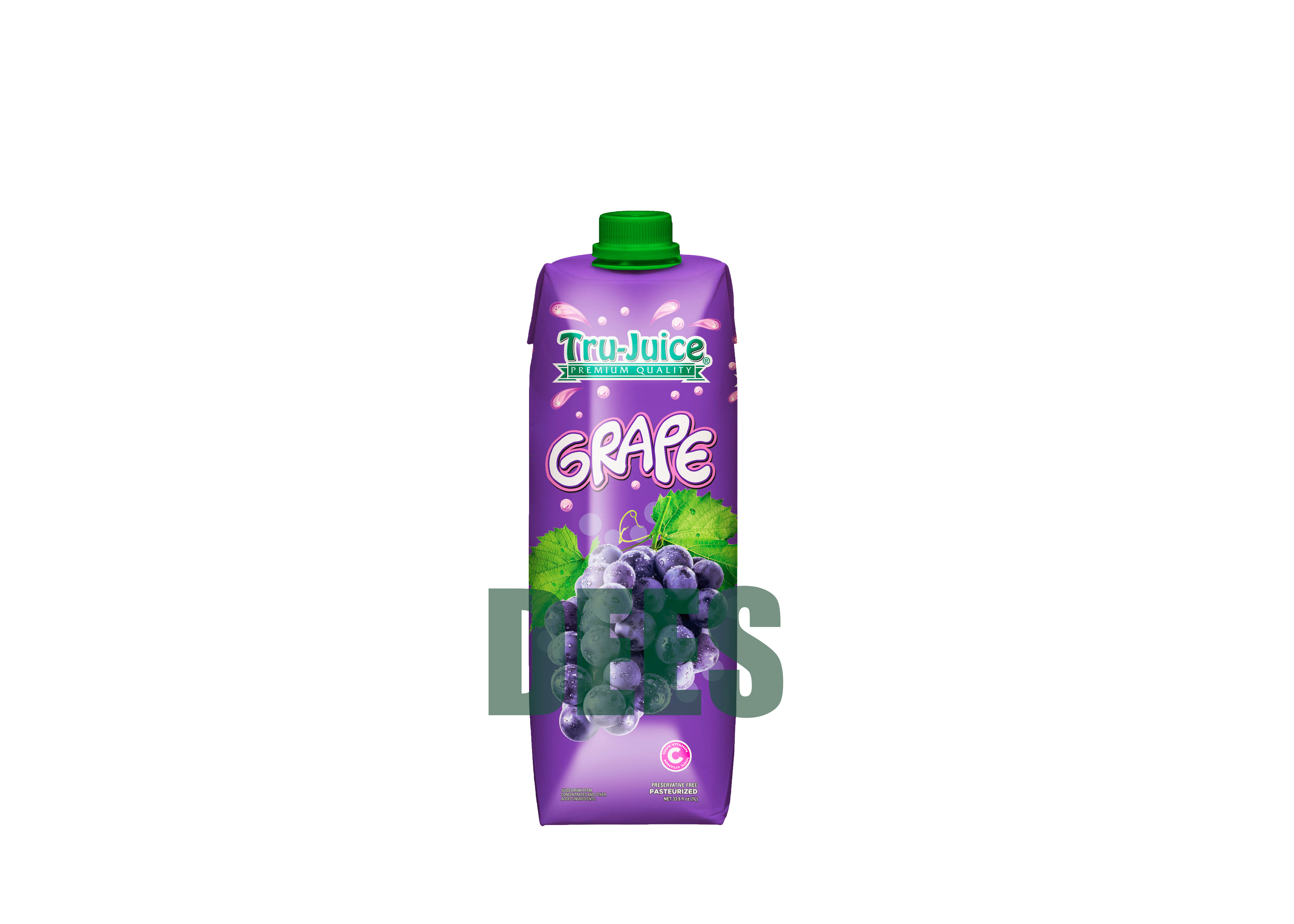 Tru Juice Grape 1L