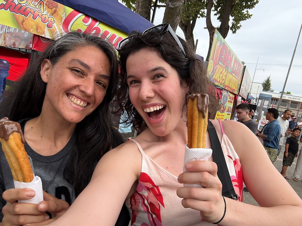 Amanda and Nutella churros March 8, 2026!