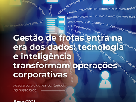 Gestão de frotas entra na era dos dados: tecnologia e inteligência transformam operações corporativas