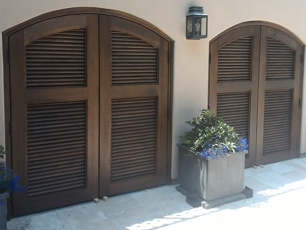 Louvered Doors