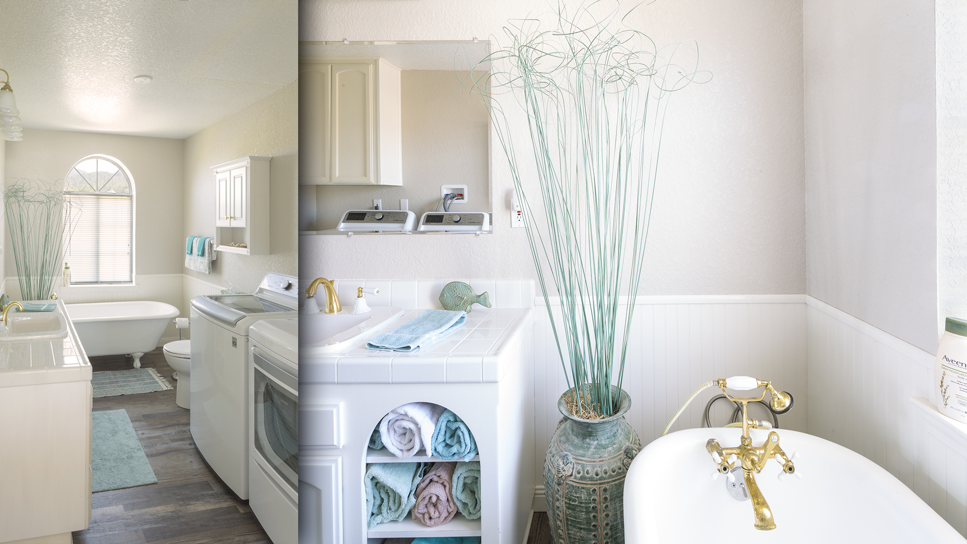Upstairs Bath/Laundry