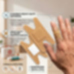 Thumbnail: 1.5 x 3in Knuckle Flexible Adhesive Bandage for Finger (Pack of 12)