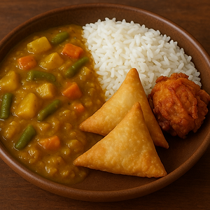 Vegetable Curry Box Meal