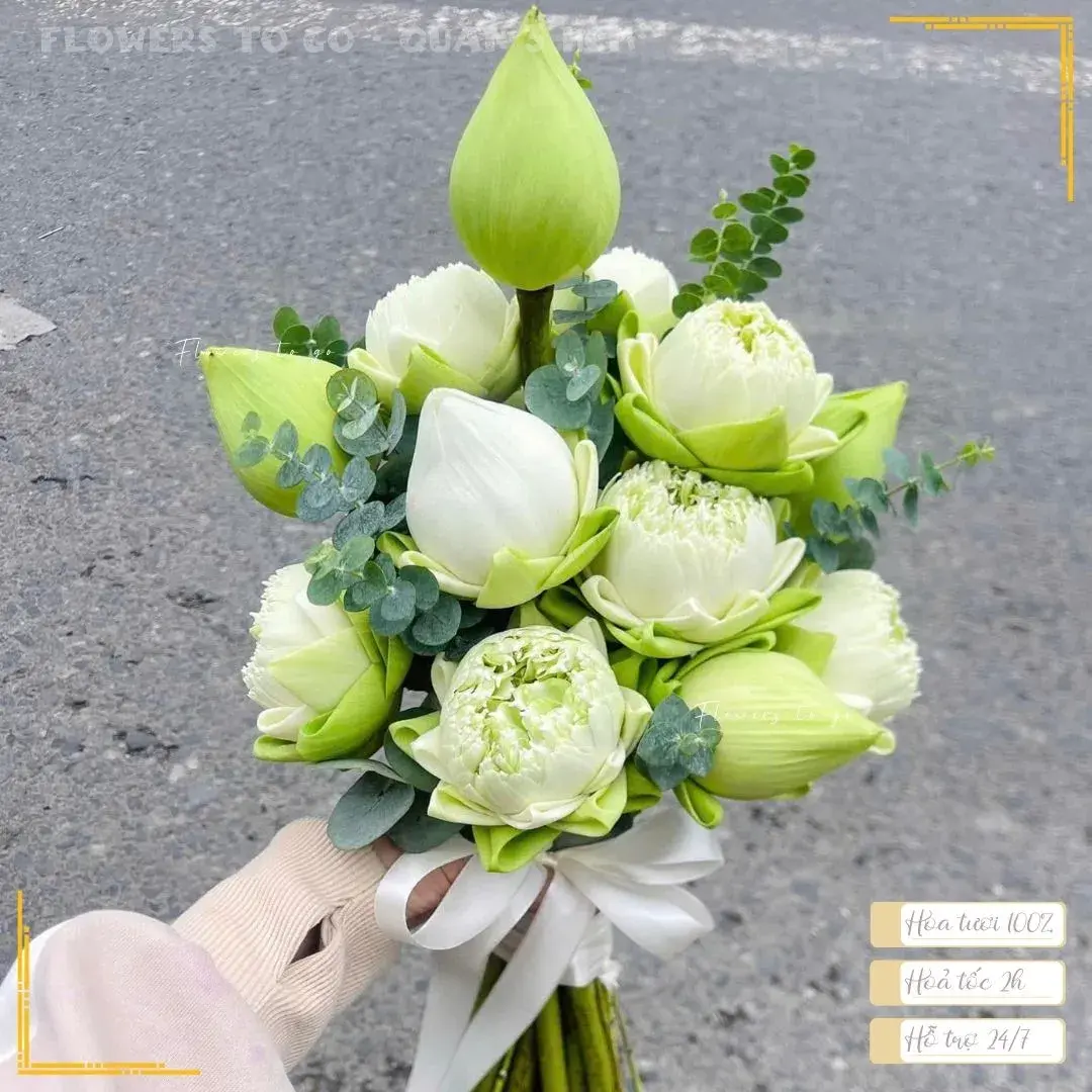 Hoa Cưới Cô Dâu Cầm Tay