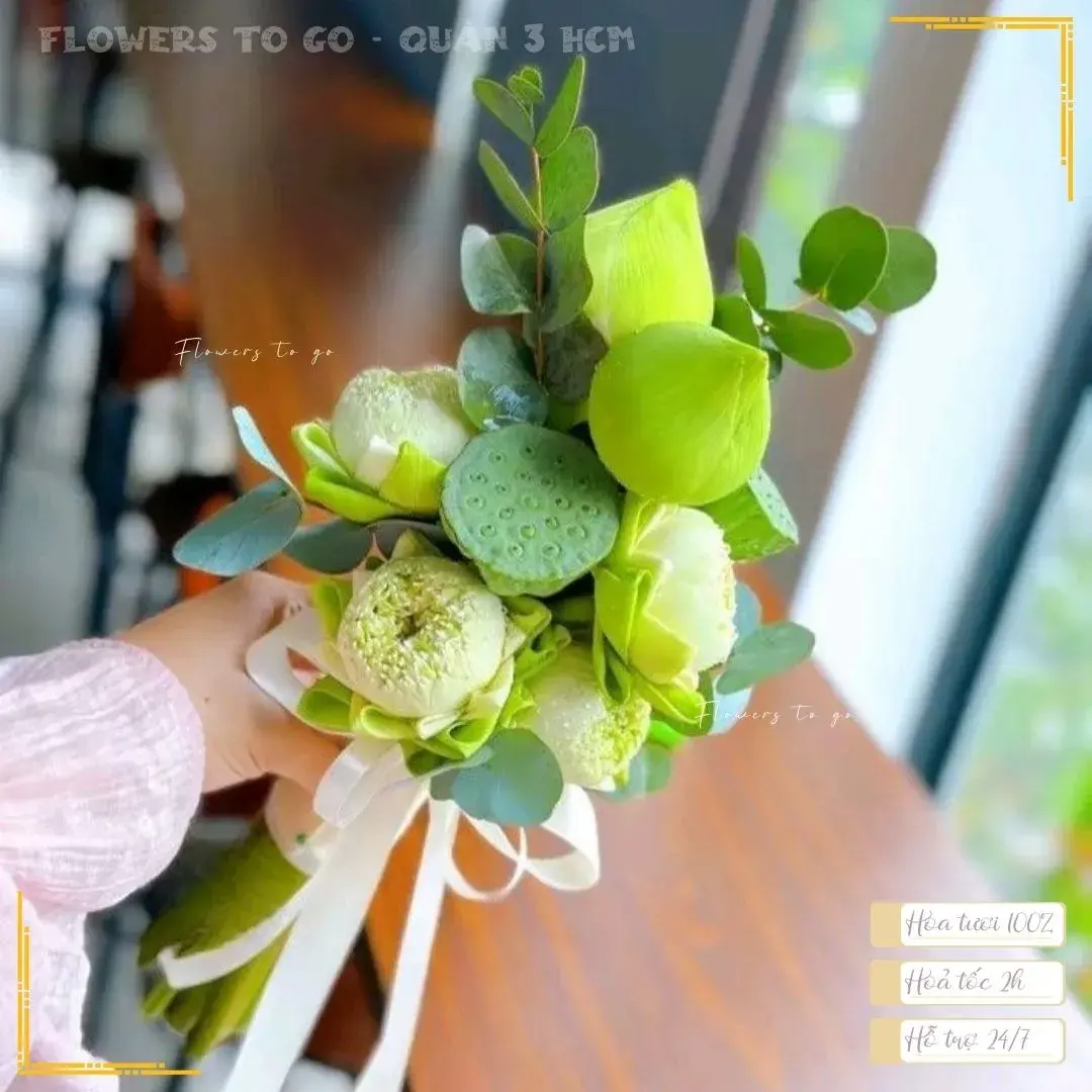 Hoa Cưới Cô Dâu Cầm Tay