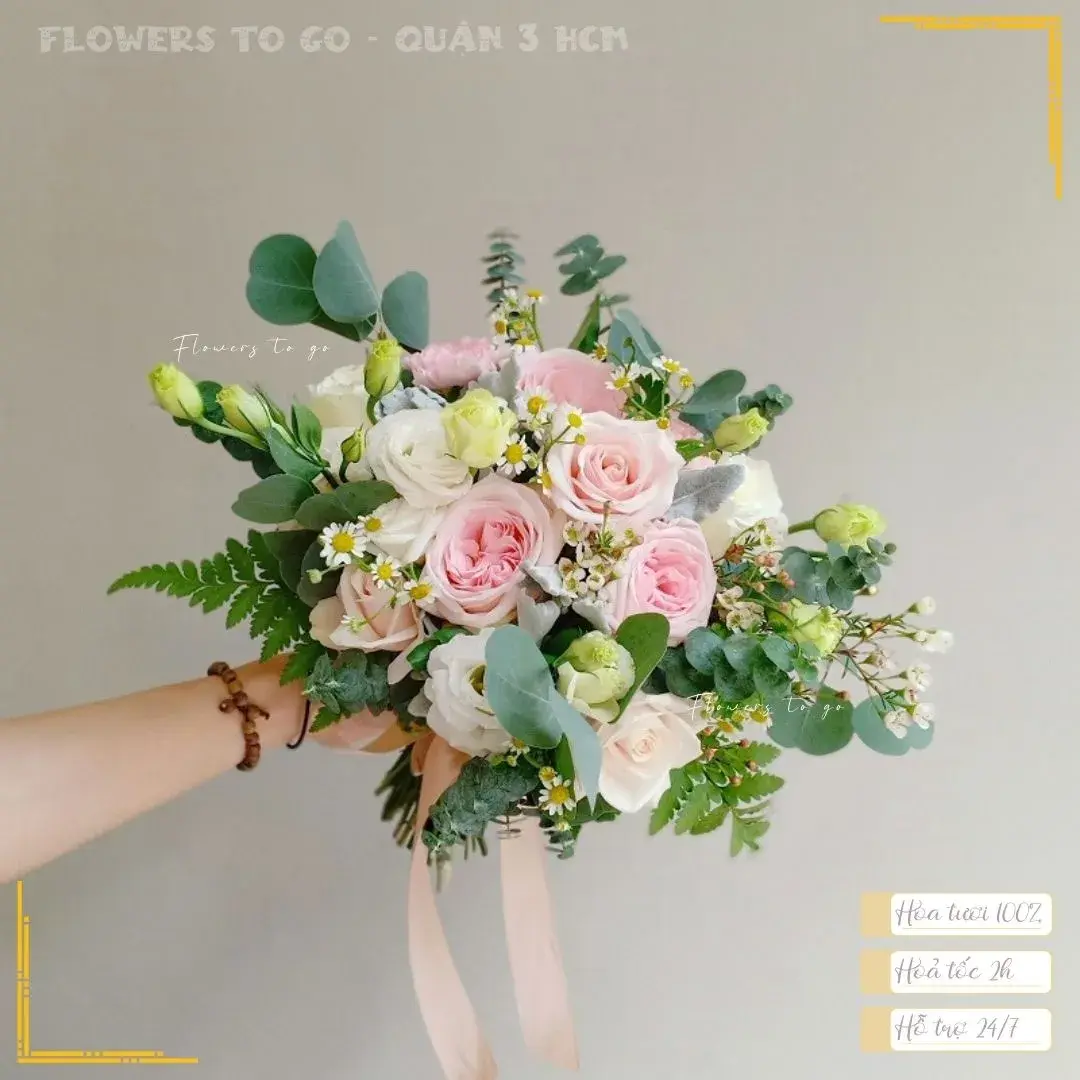 Hoa Cưới Cô Dâu Cầm Tay