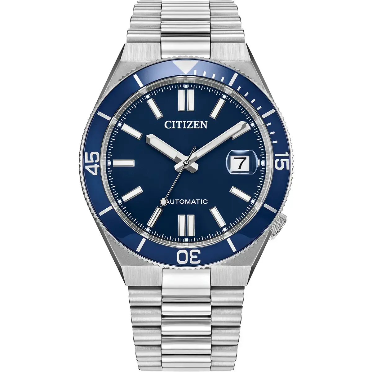 Citizen Tsuyosa Shore SS Blue Auto 40mm
