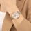 Thumbnail: BOSS Sage Sport Stainless Steel and Yellow Gold Tone Ladies Watch