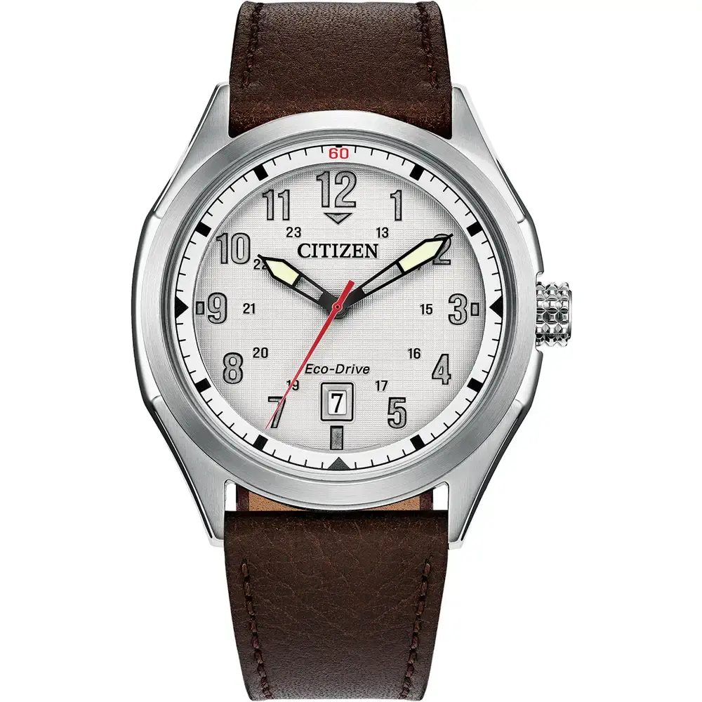 Citizen Eco Drive Terra Force SS White 41mm
