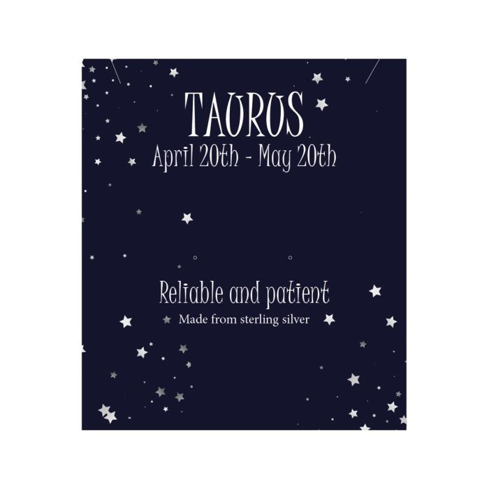 Thumbnail: Taurus Zodiac Necklace