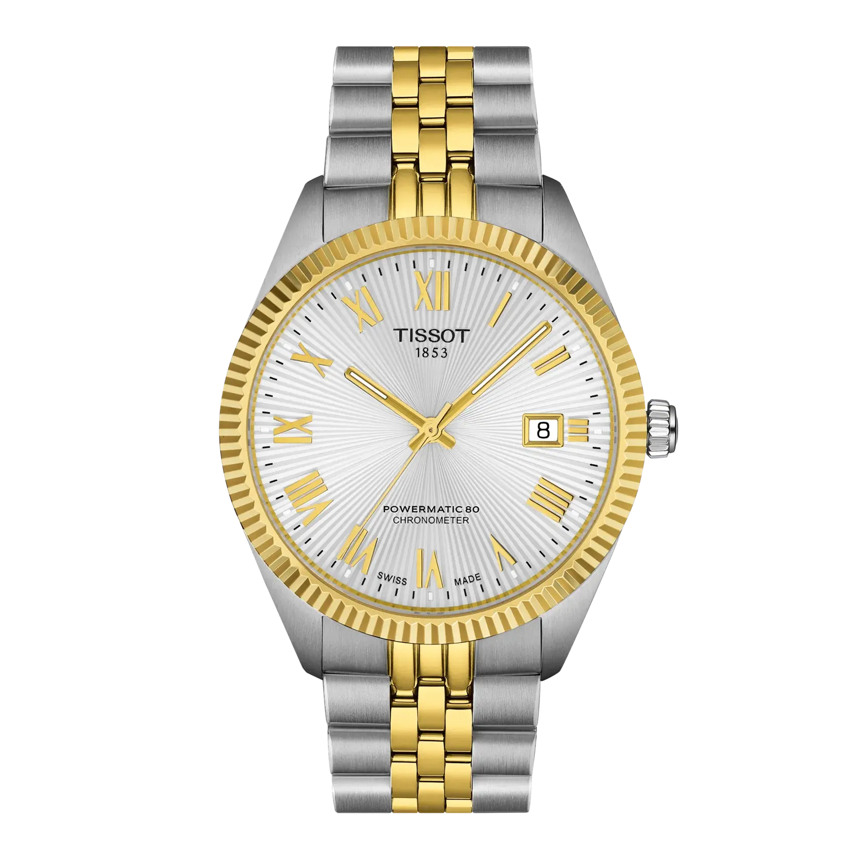 Tissot Ballade TT Silver Powermatic 80 COSC 39mm