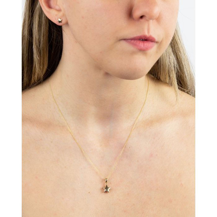 Thumbnail: 9ct Yellow Gold Small Star Pendant