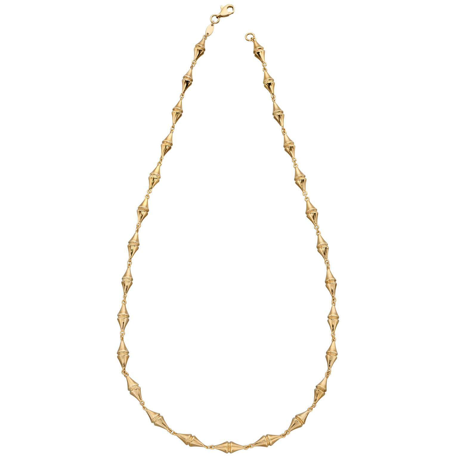 9ct Yellow Gold 16" Detailed Kite Necklace